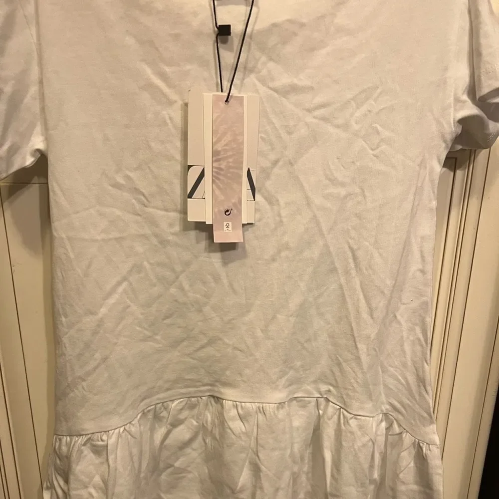Zara Girls White Dress 8